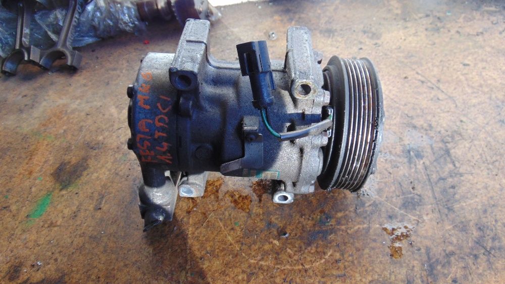 Lip55 Ford Fiesta MK6 1.4 TDCI sprezarka klimatyzacji