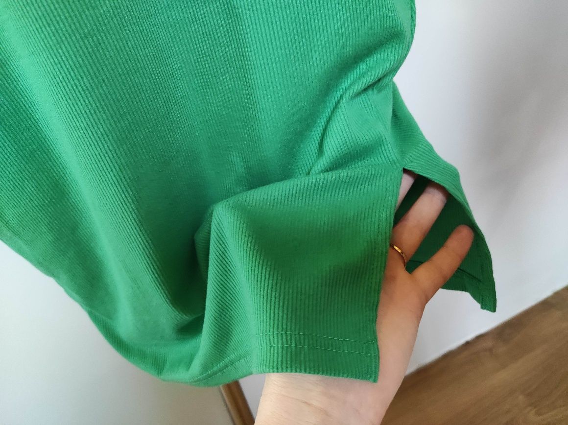 Shein zielona sukienka elastyczna 42 XL