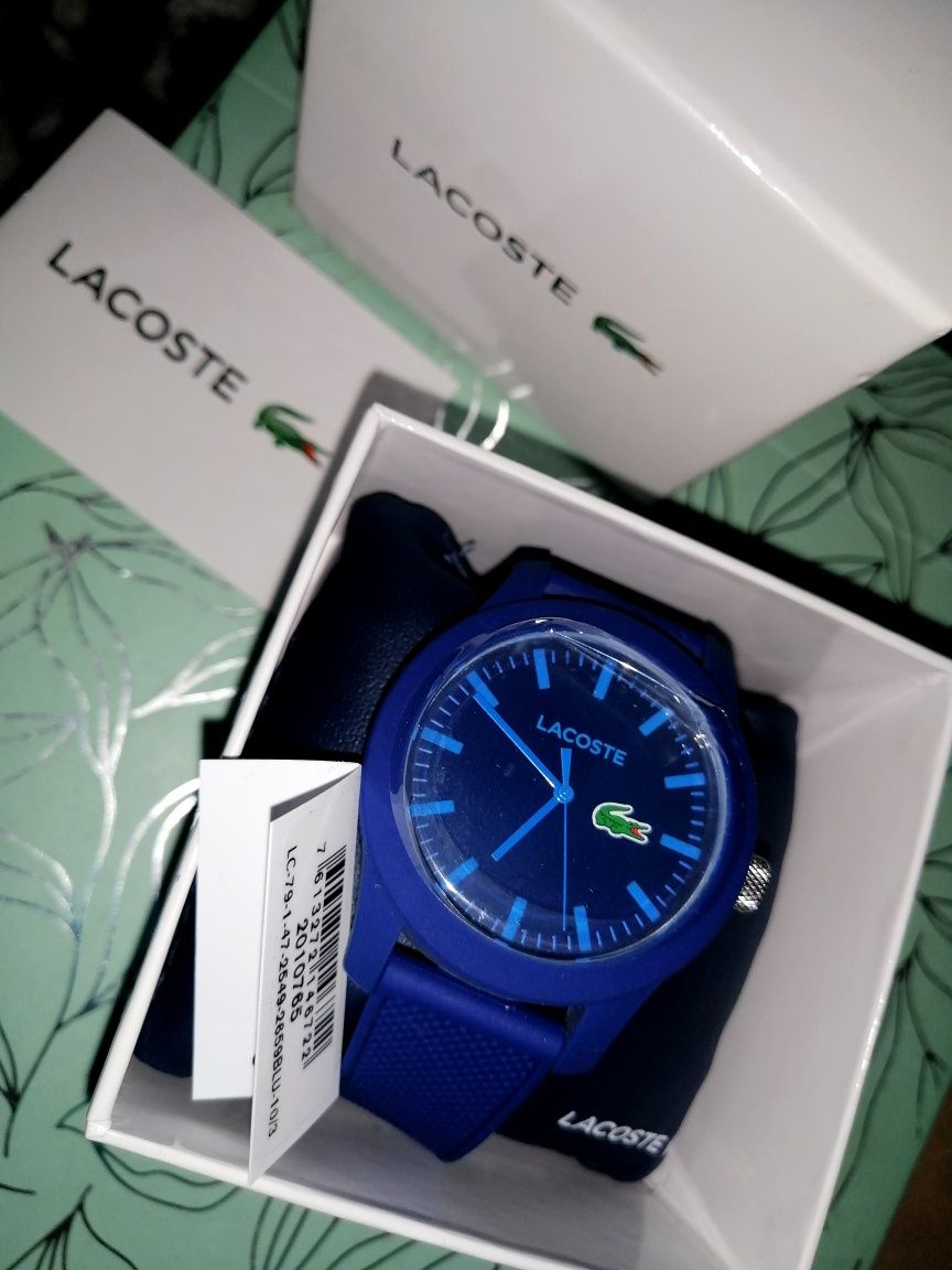 LACOSTE Zegarek _  NOWY z metką (z folią tarcza, i też z pudełkiem, i