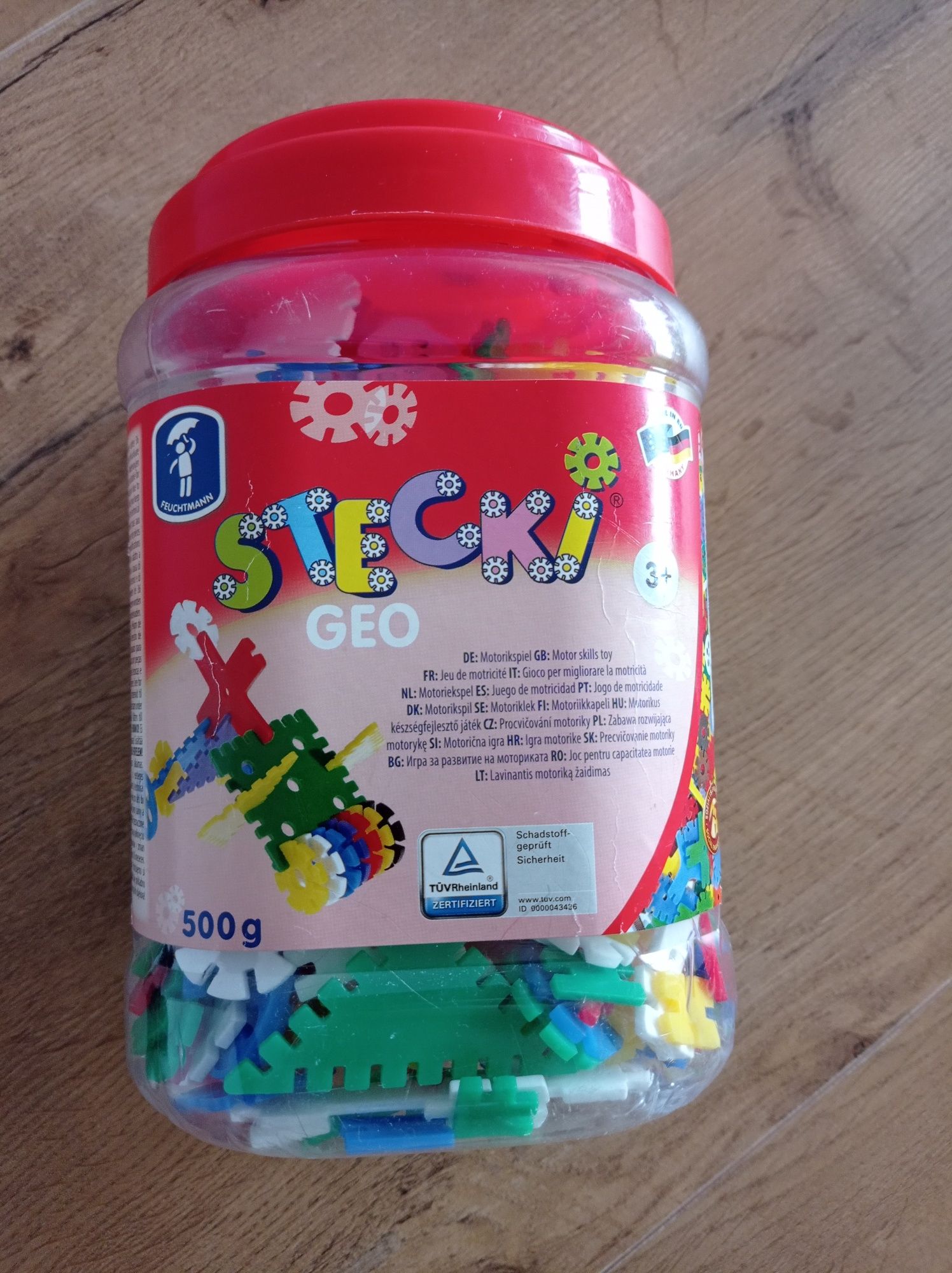 Klocki plastikowe STECKI GEO