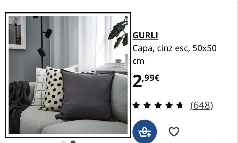 Sofá ikea 2 lugares - Angersby