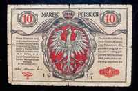 10 Marek Polskich 1916 Seria A