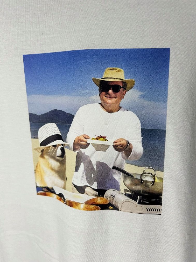 Koszulka - Robert Makłowicz gotuje T-shirt piesek Tee śmieszny nadruk