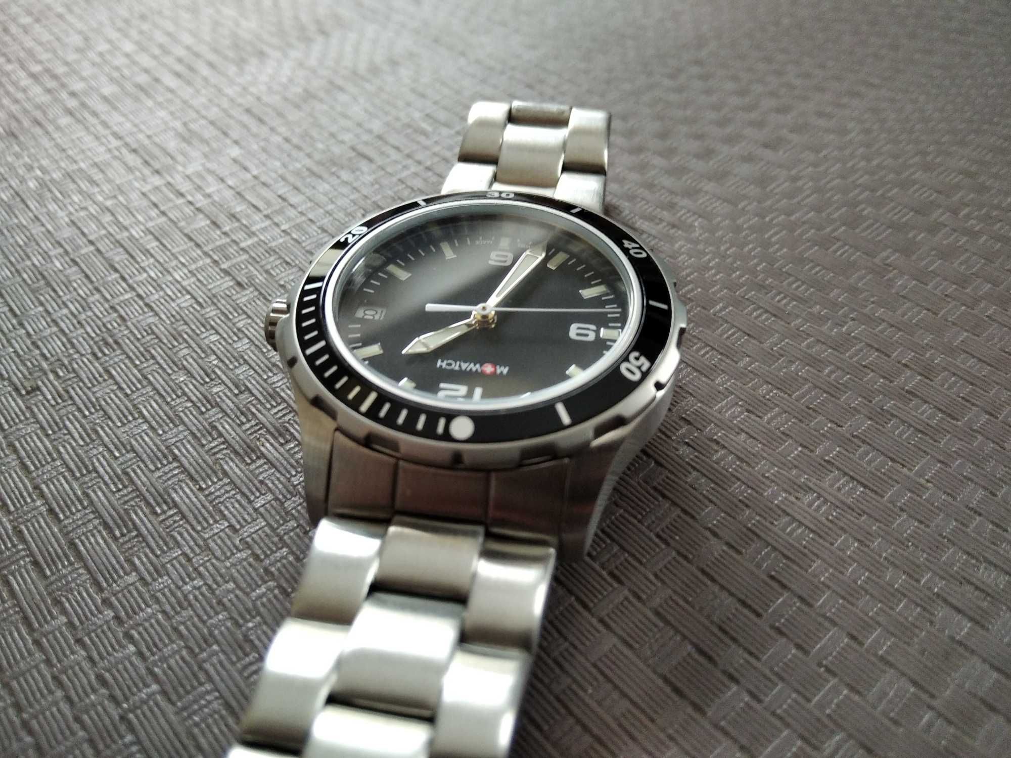 nowy damski zegarek szwajcarski 34mm M-Watch Mondaine