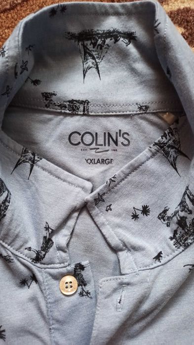 Футболка з коміром colins