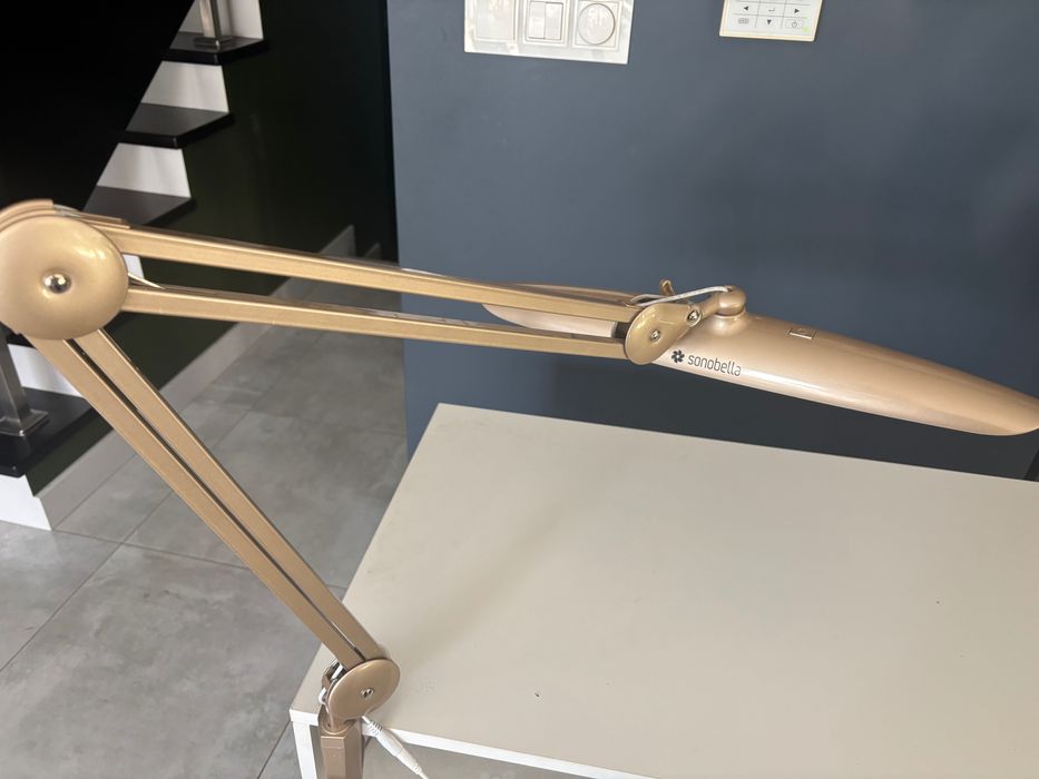 Lampa sonobella złota