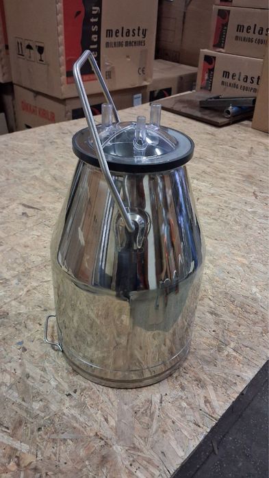 Доїльне відро нержавіюче 25л, для доїльного апарату