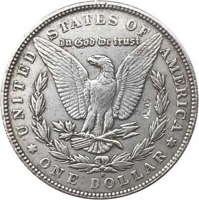 Сувенирная монета 1 Morgan Dollar 1921 D («Моргановский доллар»)