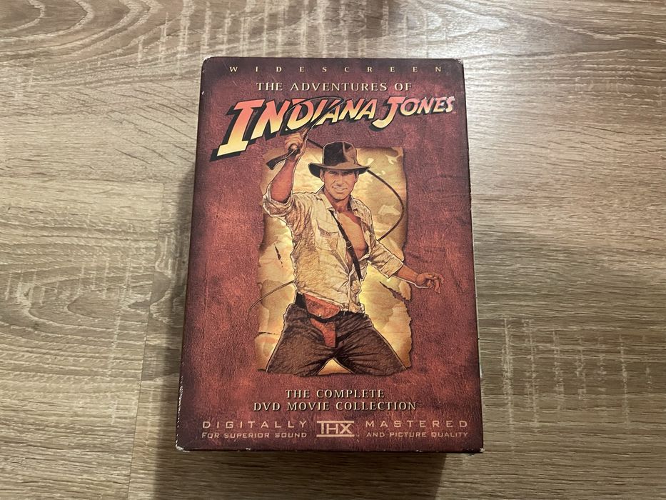 DVD Triologia Indiana Jones + Extras