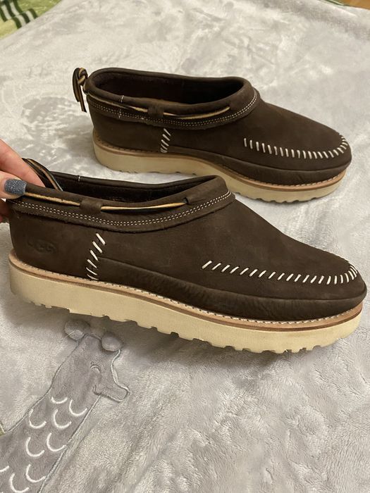 Мокасіни, туфлі, Оригінал  Ugg Nubuck Campfire Leather