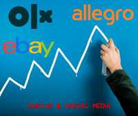 Ogłoszenia ALLEGRO ebay olx  aukcji trafność seo reklama ads audyt !