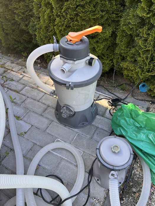 Basen ogrodowy 366 x 100 z akcesoriami