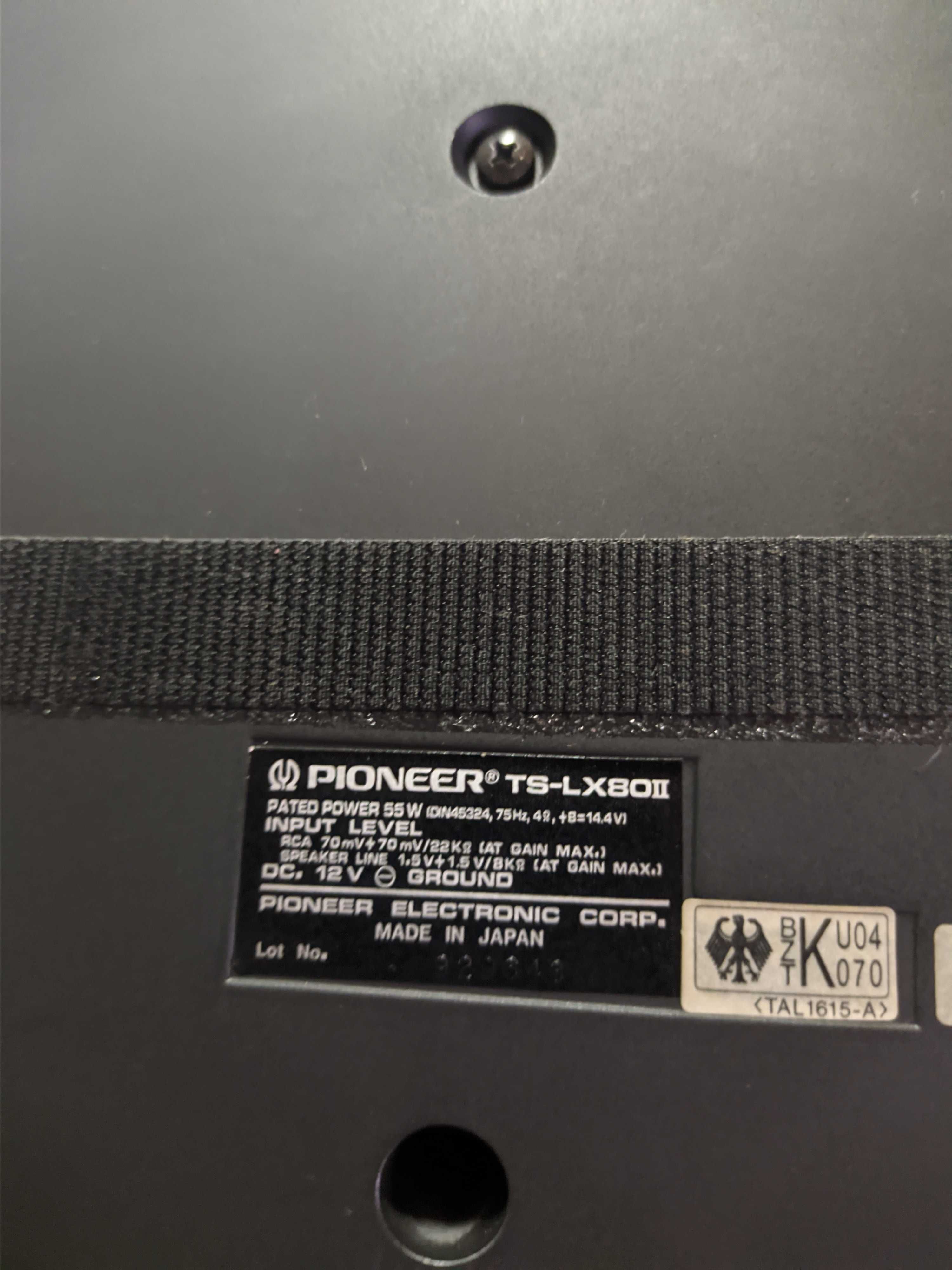 Subwoofer Pioneer TS-LX80II