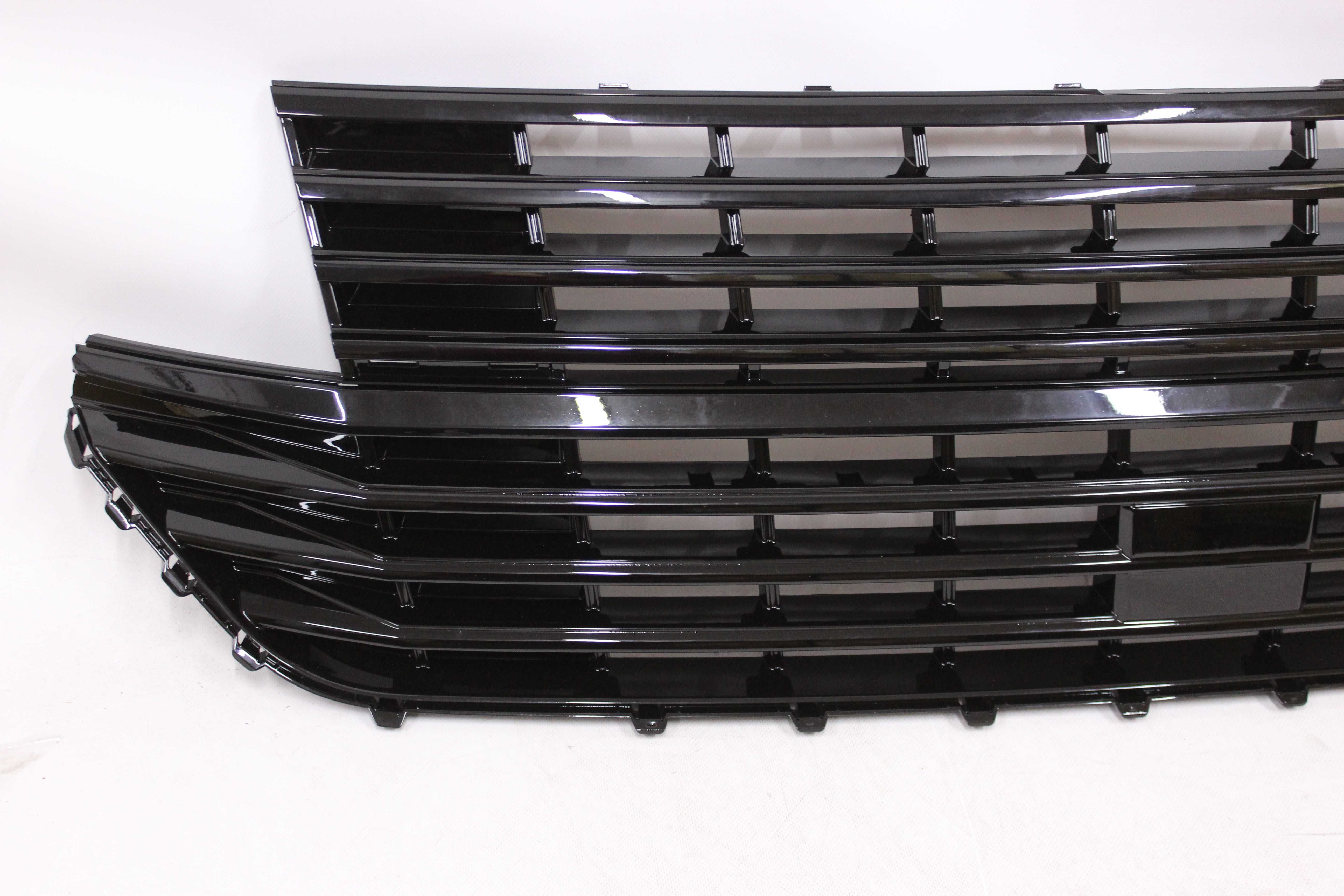 GRILL Atrapa chłodnicy VW T6.1 20- LIFT GLOSSY BLACK Tuning Wysyłka