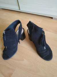 Buty damskie czarne 36