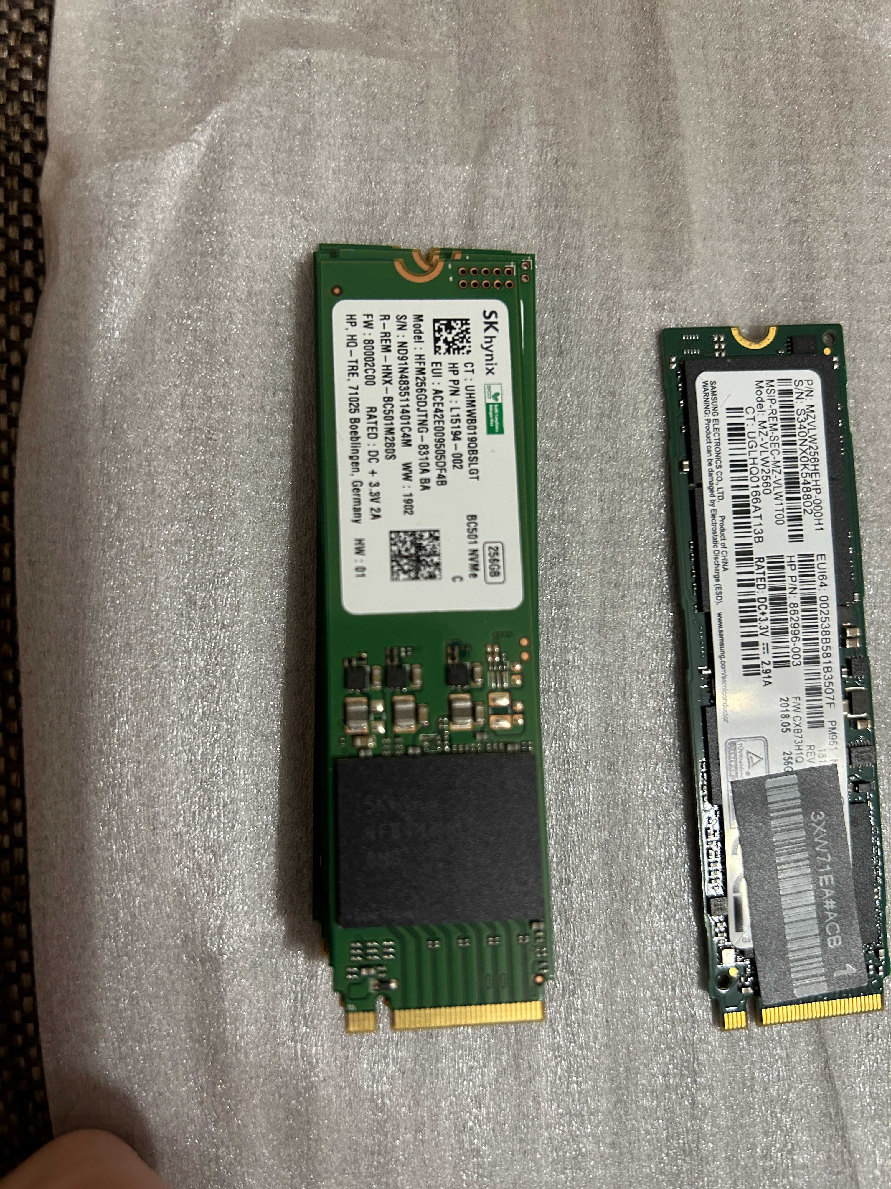 SSD диск M.2 NVMe 256Gb (Micron)