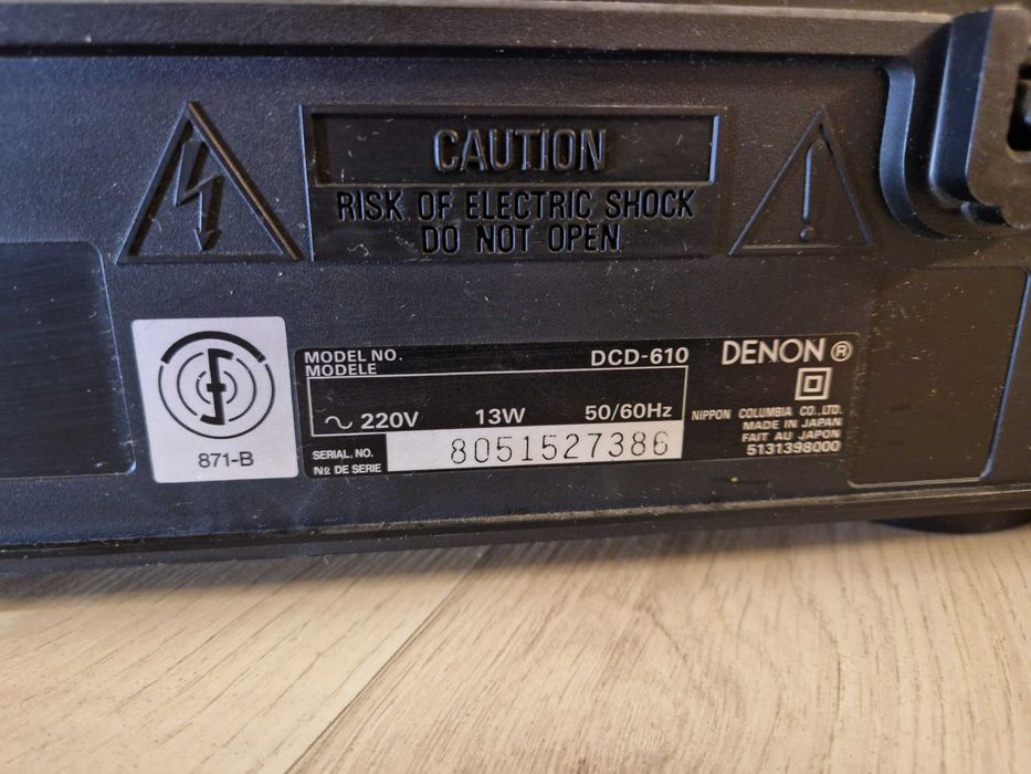 Odtwarzacz CD Denon DCD-610