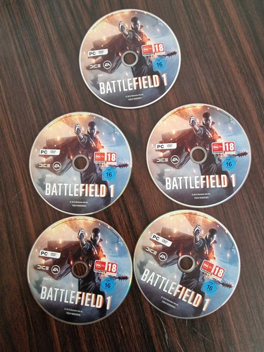 Battlefield 1 PC - Pudełko + płyty