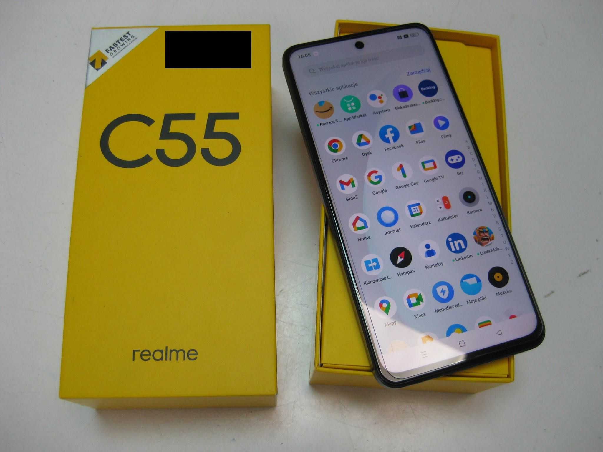 Smartfon Realme C55 stan bdb 8/256 Gb
