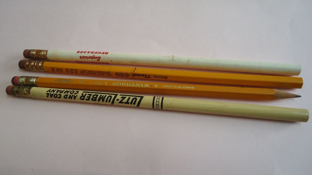 lápis para coleção