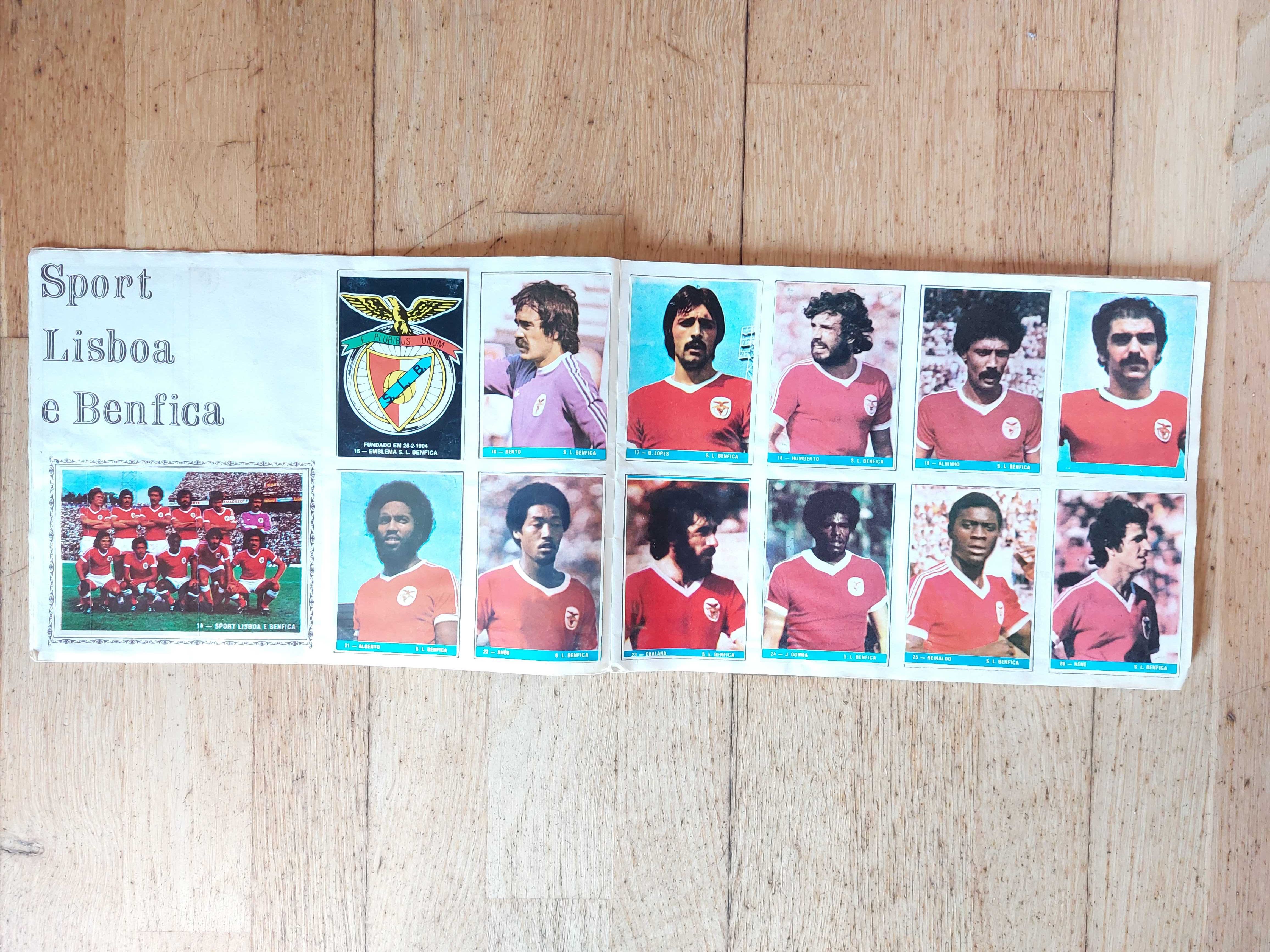 Caderneta de cromos "Futebol 79-80" - Completa