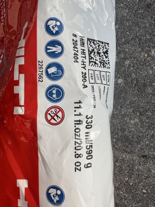 kotwa chemiczna HILTI HIT-HY 200-A 330 ml