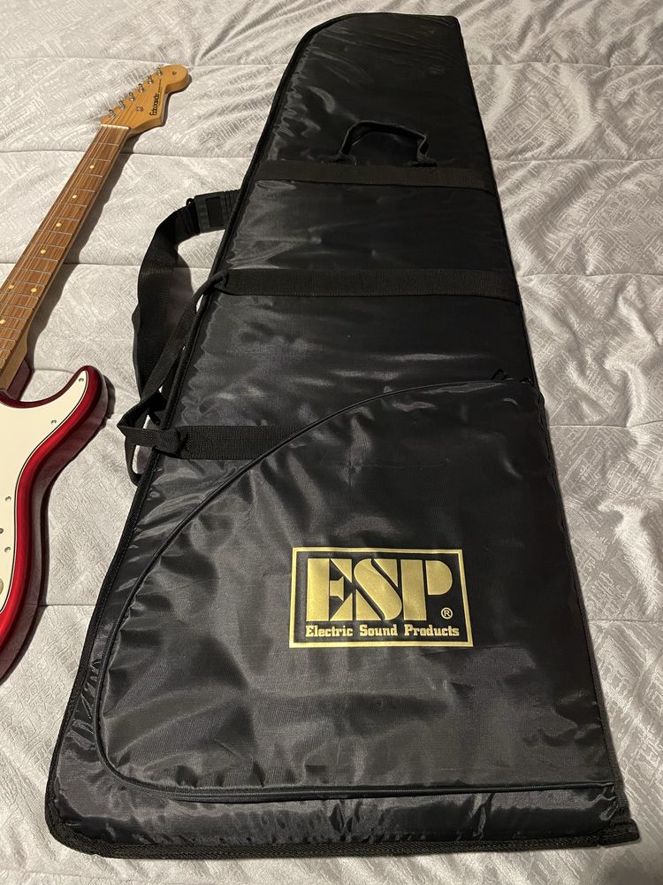 Guitarra ESP/Edwards E-ST-90ALR Candy Apple Red (Japan)