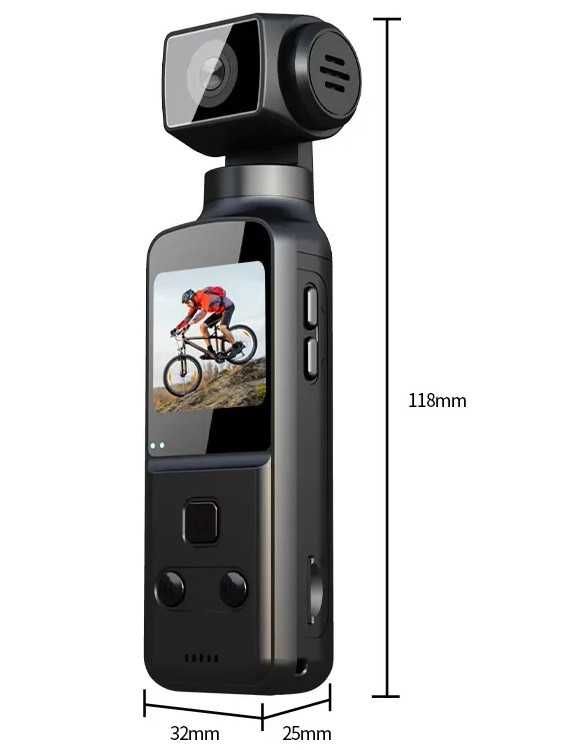 Мини камера WiFI 4K камера, екшн камера, камера для блогера.