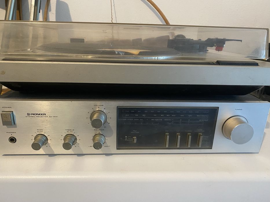 Prato e equalizador Pioneer