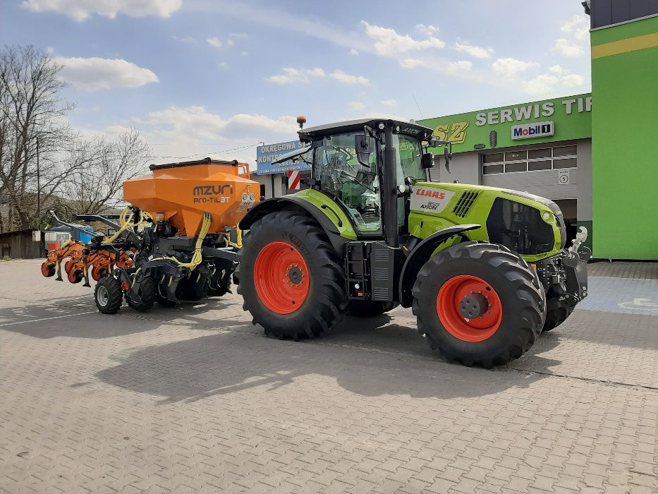 Usługa siewu pasowego zbóż jarych, soi, rzepaku,bezorkowo (Strip-till)