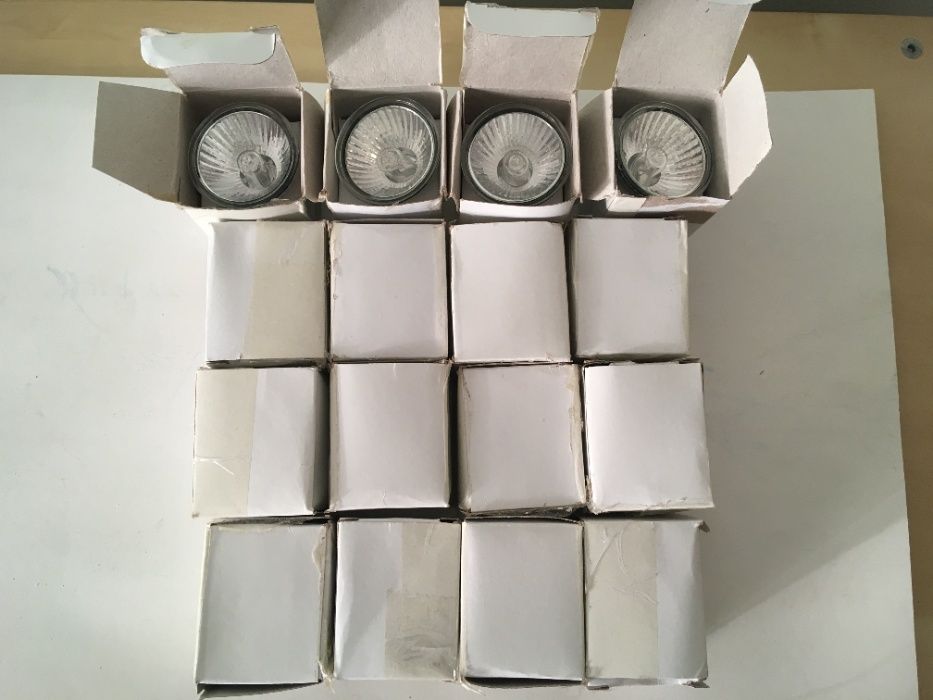 16 Lâmpadas de halogéneo - JDR-C - 50w