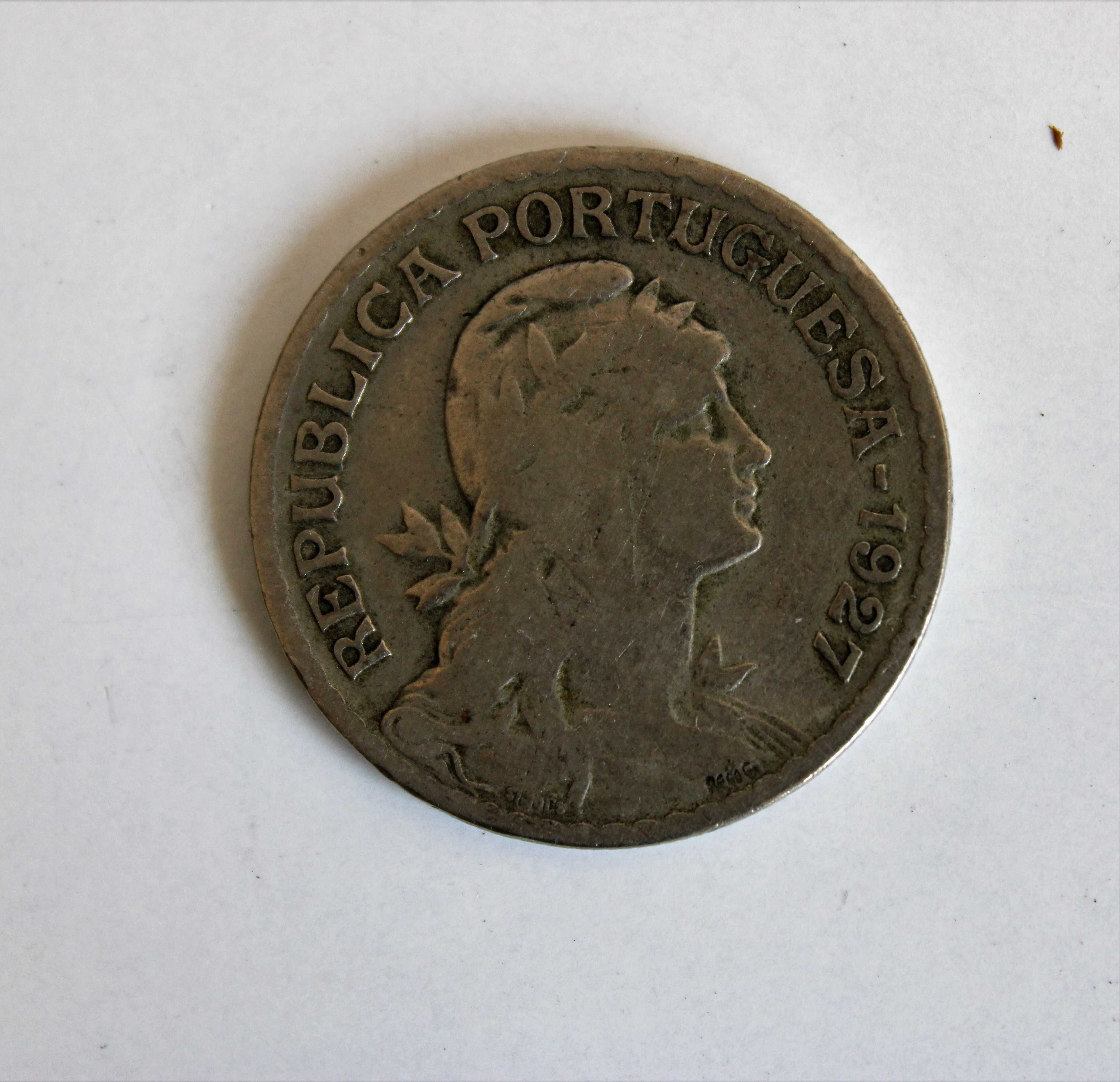 Moeda  de 1 Escudo de 1927