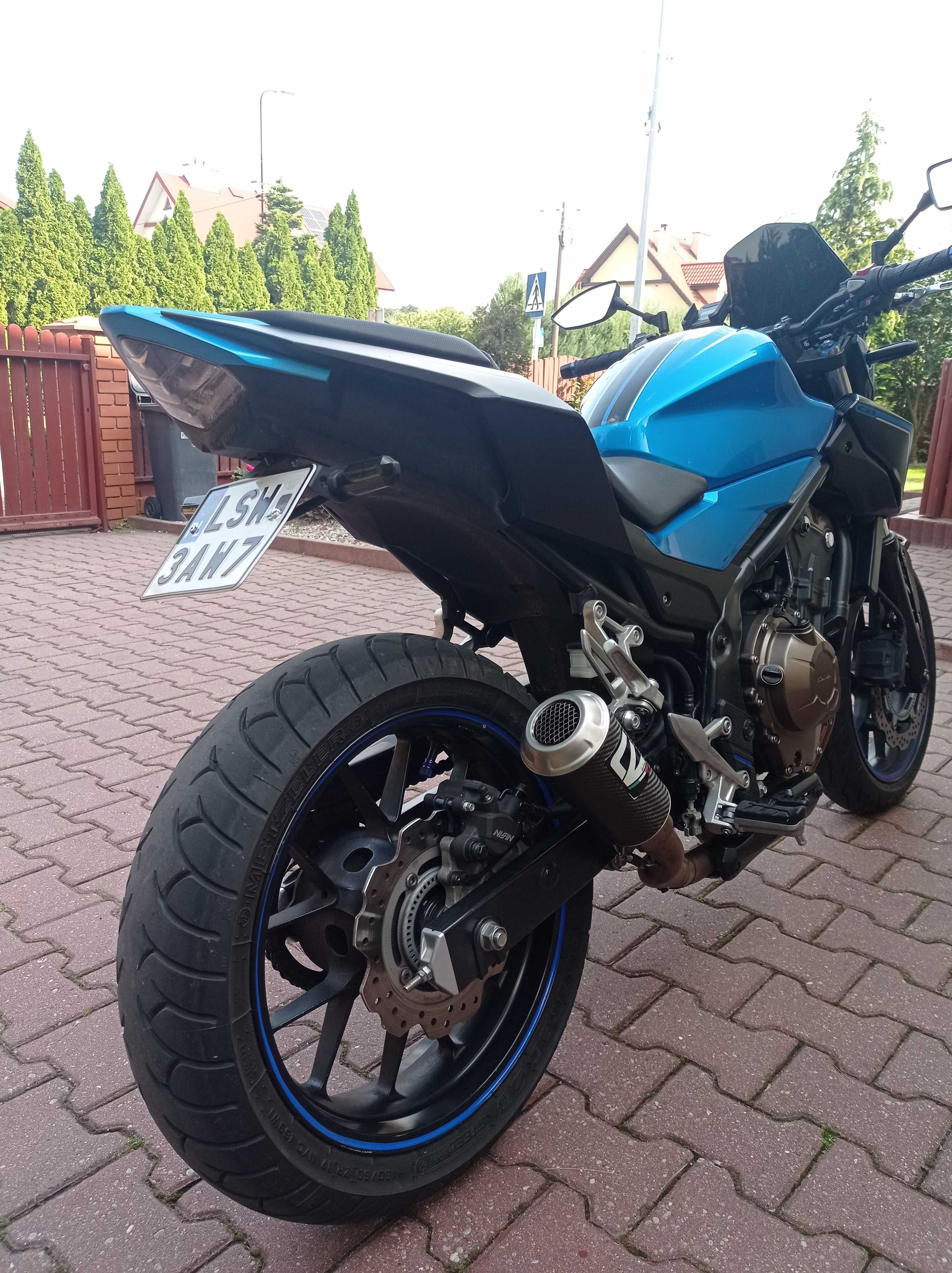 Piękna Honda CB 500 F z ABS na A2