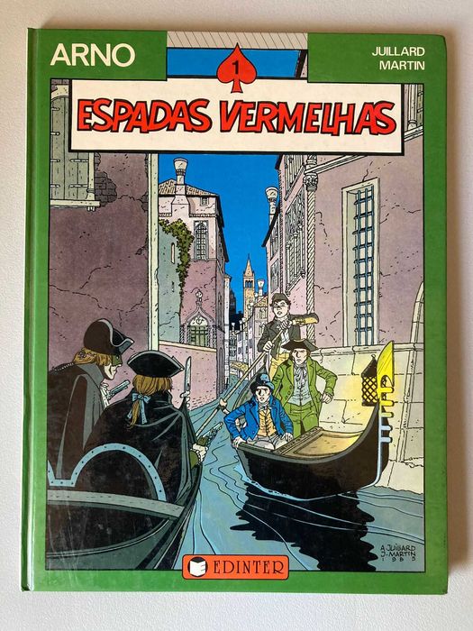 [BD] Arno 1: Espadas Vermelhas, de Juillard Martin
