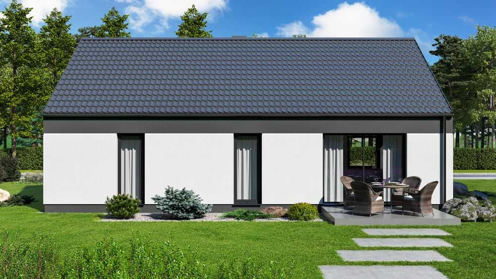 Dom wolnostojący jednorodzinny Łupiński Development spełniamy marzenia