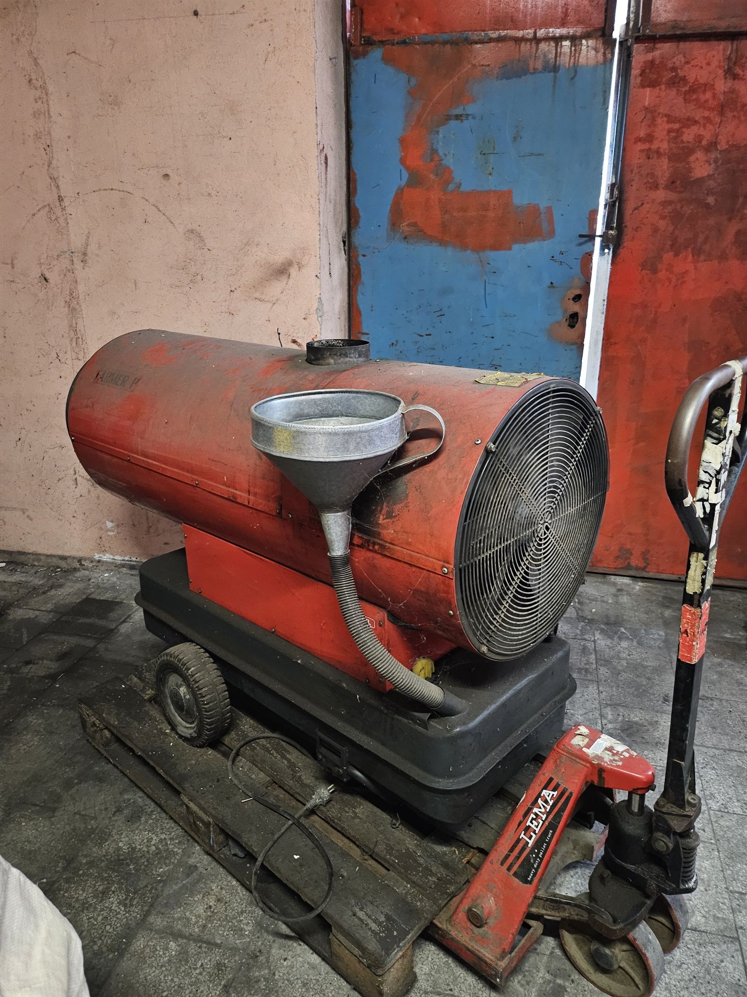 Nagrzewnica olejowa 75 kw