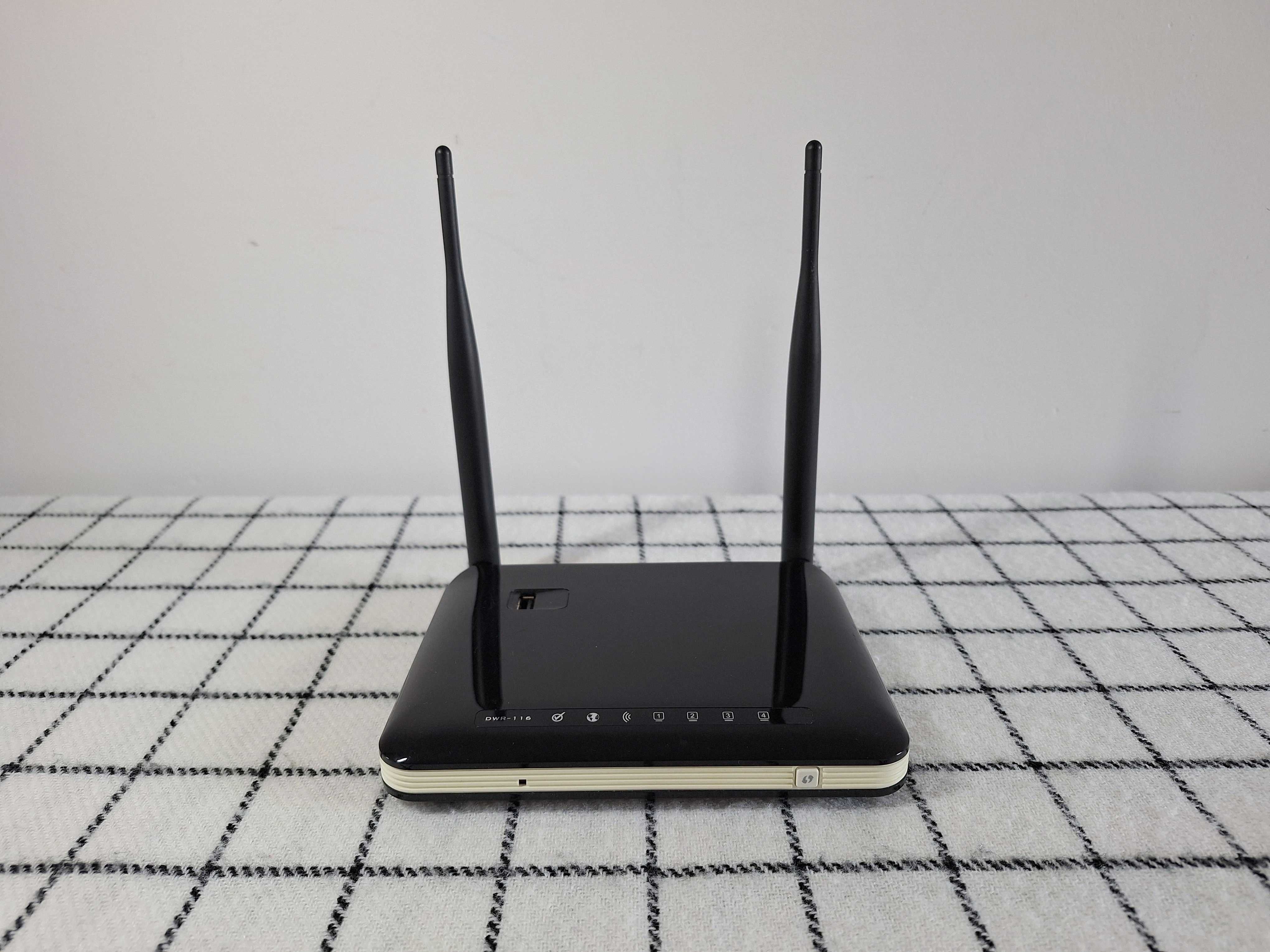 Zestaw Router D-Link N300 Multi-WAN (DWR-116) + Modem LTE HUAWEI E3372