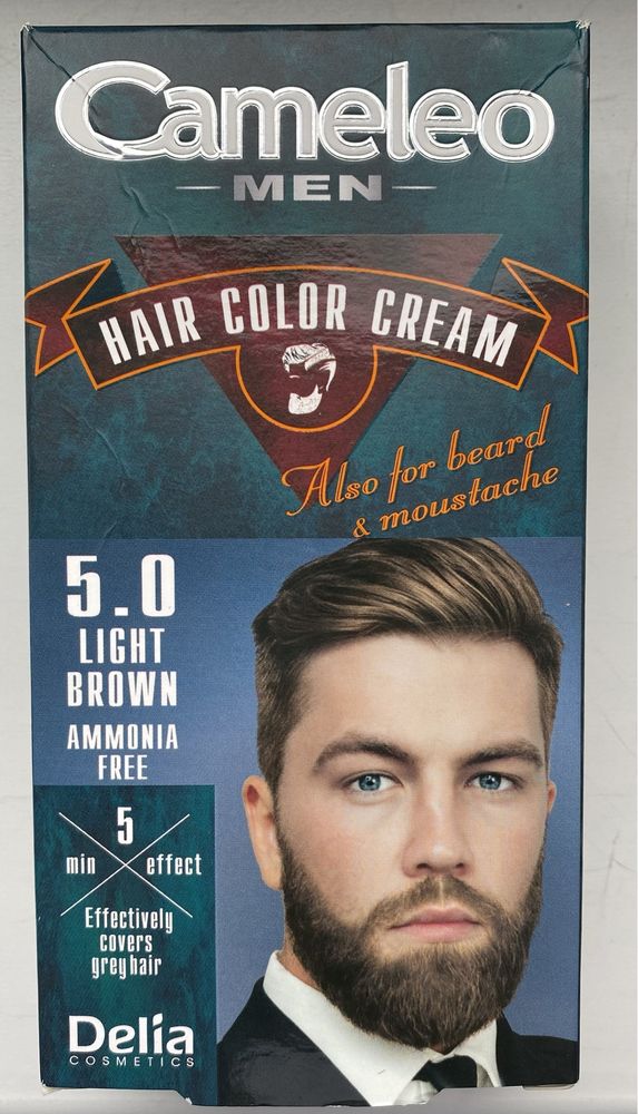 Мужская краска для волос Delia Cameleo Men Hair Color Cream