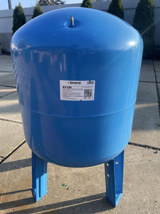 Гідроаккумулятор вертикальний IMERA 100 л без груші