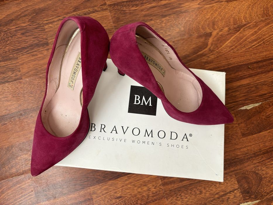 Туфлі лодочки замшеві Bravomoda Italia