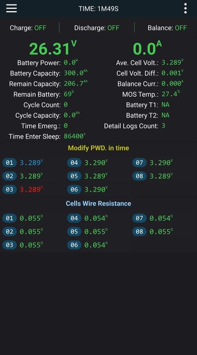 LiFePo4 батарея 24v 8 kW літій залізо фосфат EVE grade A Jikong