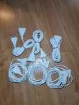 6szt Kabel / Przedłużacz 3m Bialy do lampek choinkowych,  Telefonu, la