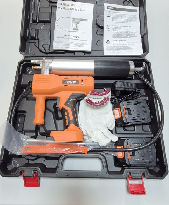 Pistola de massa lubrificante sem fios