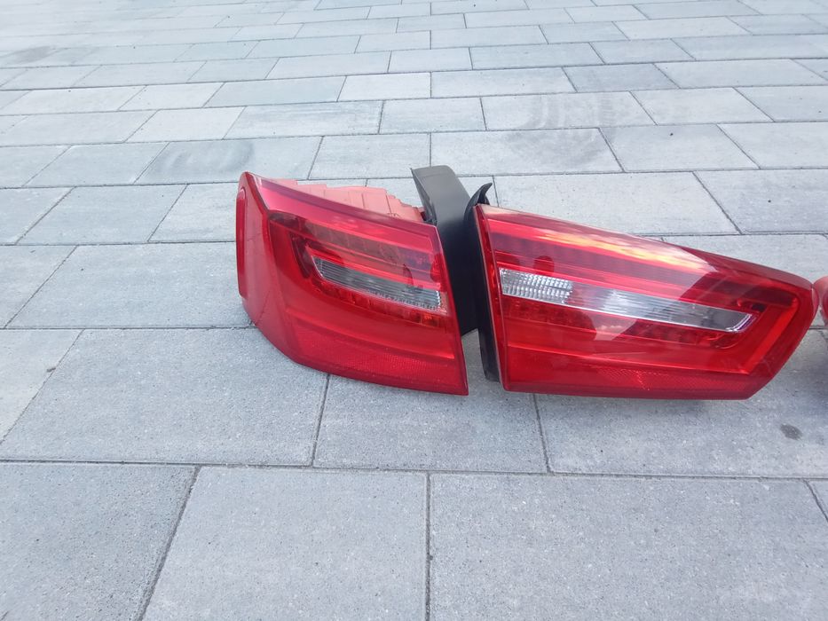 Lampy tyl komplet audi a6 c7 2013