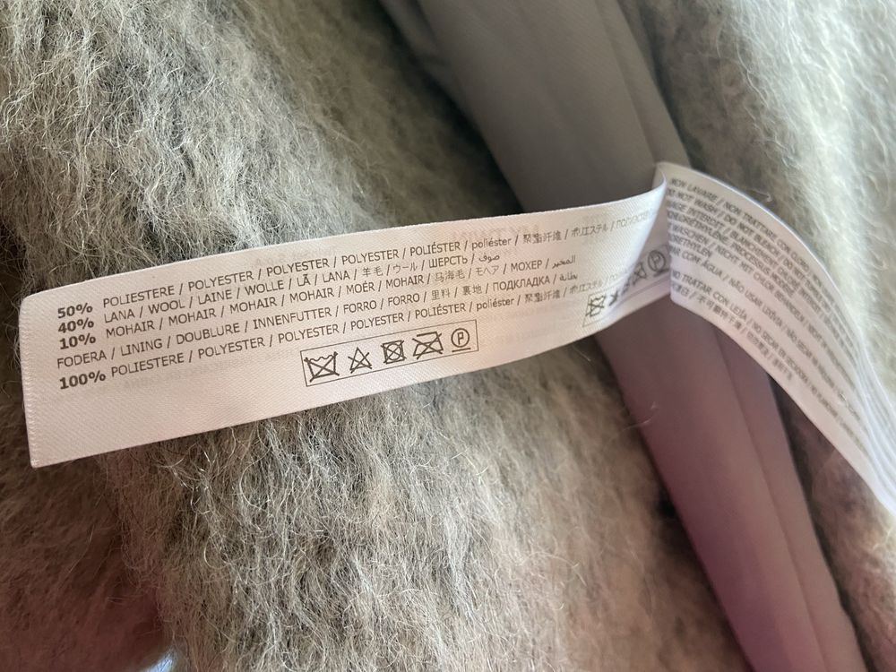 XL Twinset оригинал новое женское пальто мохер Италия