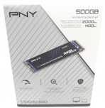 PNY Dysk SSD CS1030, 500GB M.2 2280 PCIe NVMe 3.0 szybki i trwały