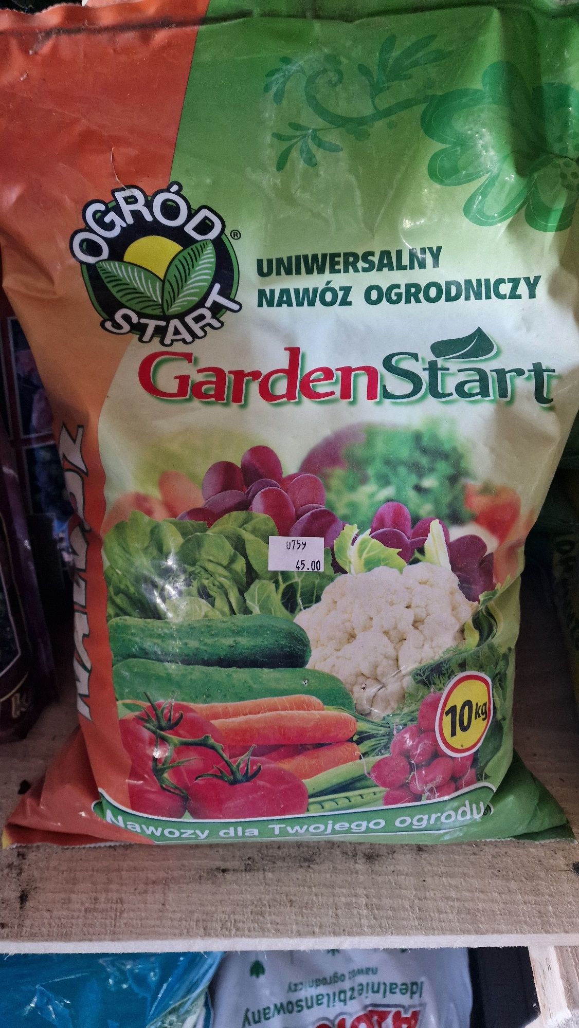 Garden start 10 kg, nawóz uniwersalny NPK