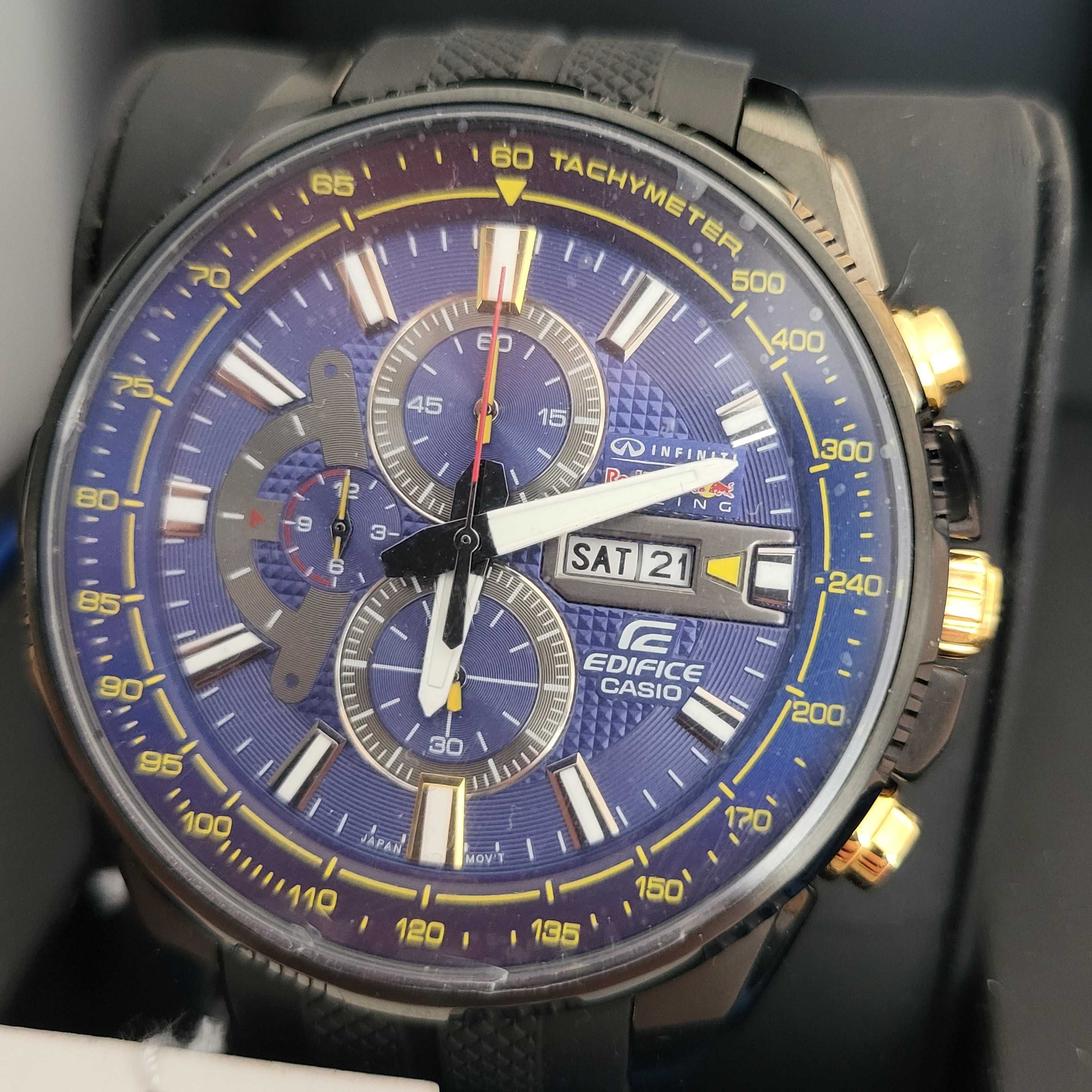 Zegarek Casio Edifice Red Bull Racing Limitowana edycja EFR-549RBP