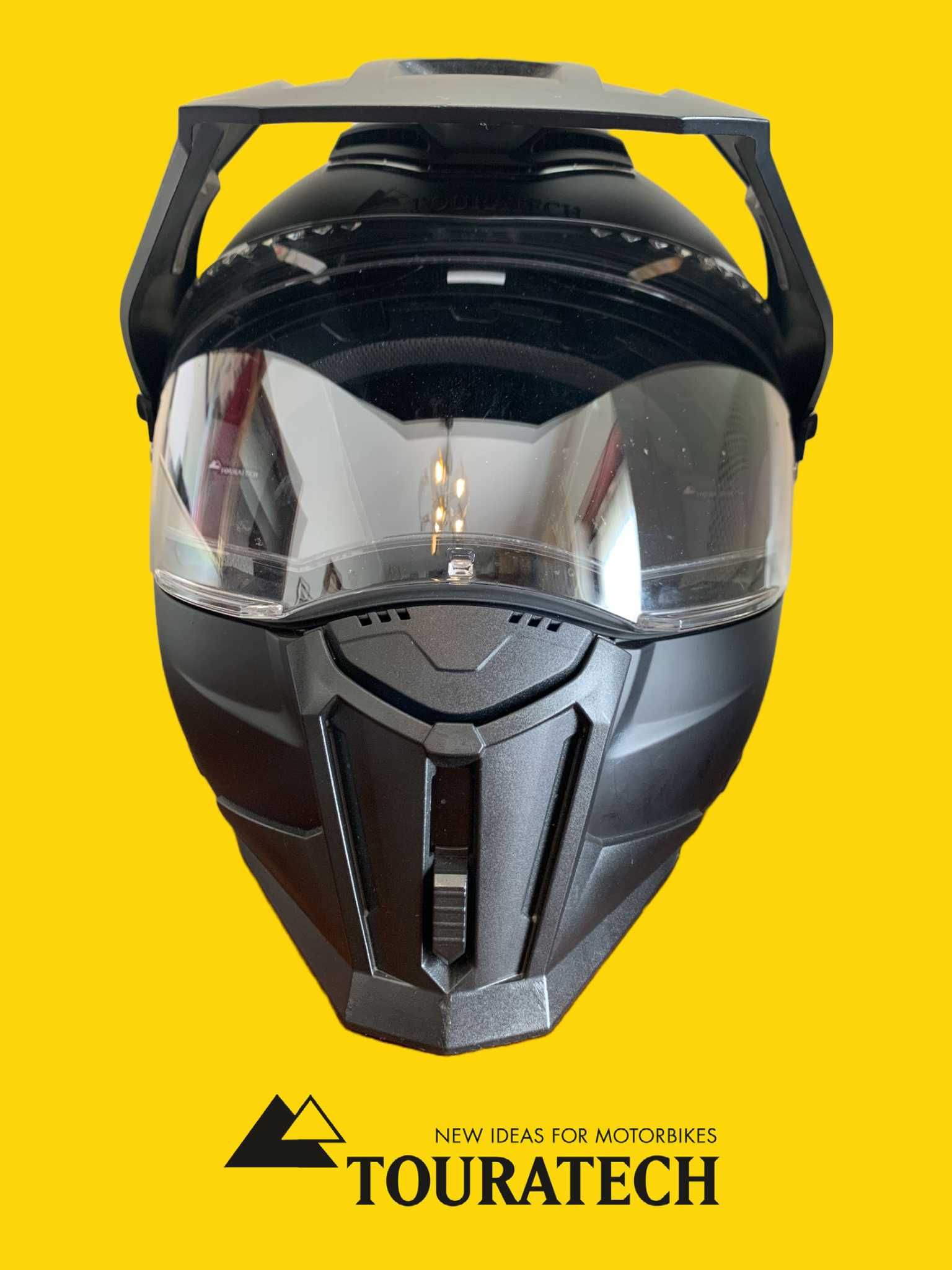 Capacete Touratech Aventuro Mod, Preto, ECE/DOT, Tamanho M