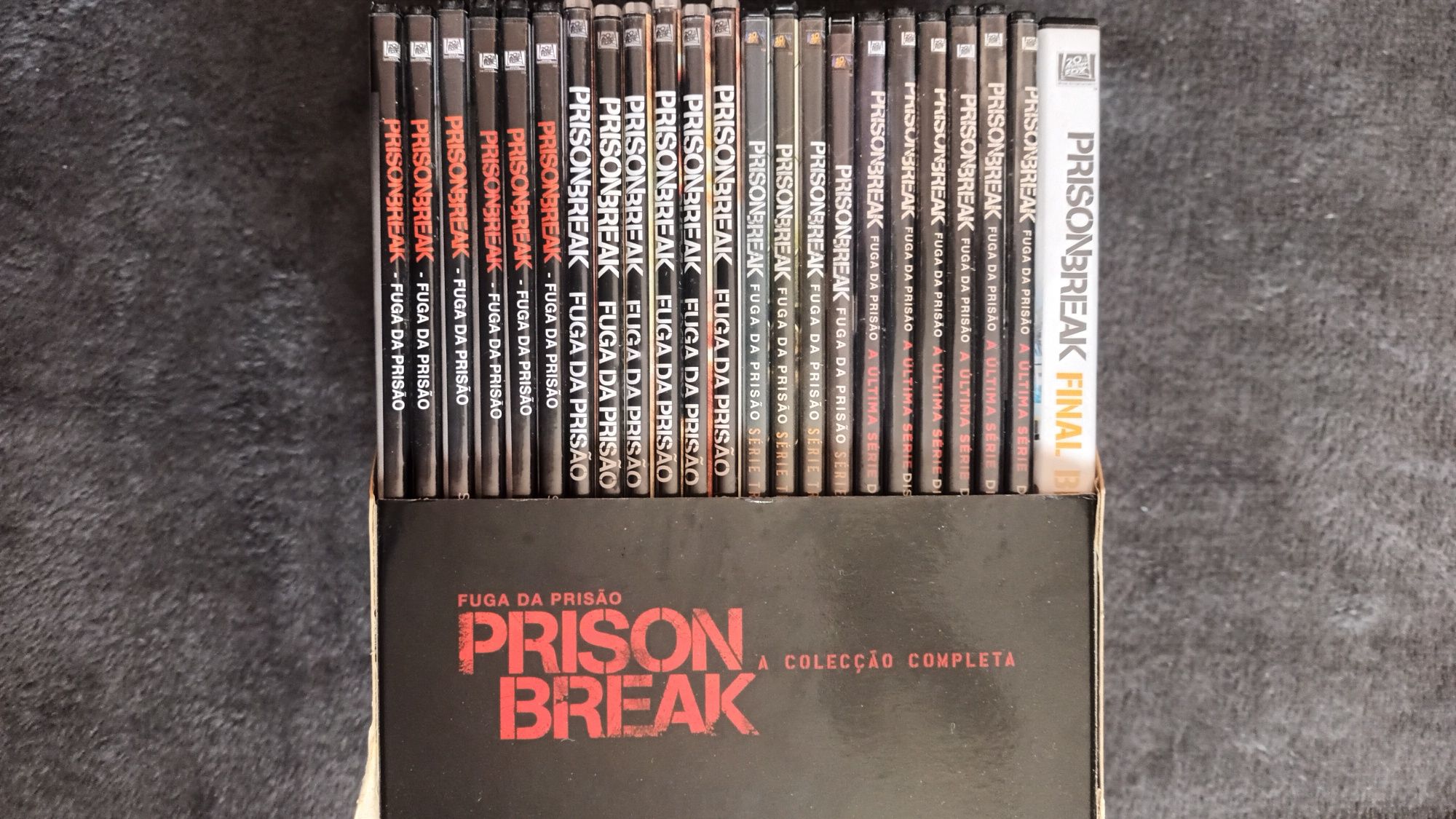 Prison Break - a coleção completa (23 discos)